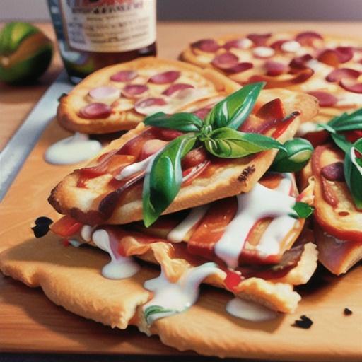 Tomato Bacon Squares