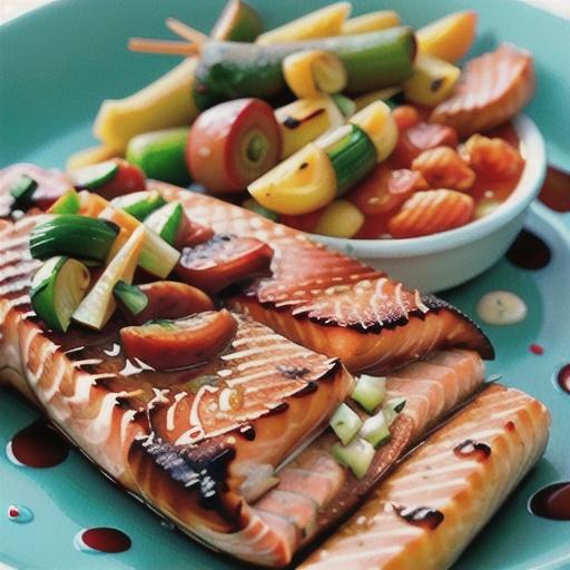 Barbeque Roasted Salmon