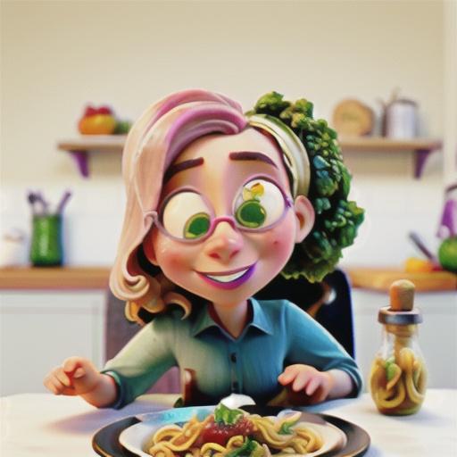 Garden Vegetable and Ham Salad