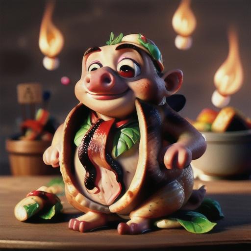 Porchetta with Bacon