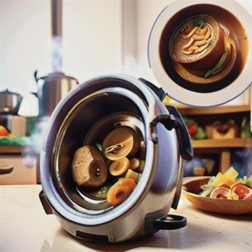 Quick bone broth (pressure cooker)