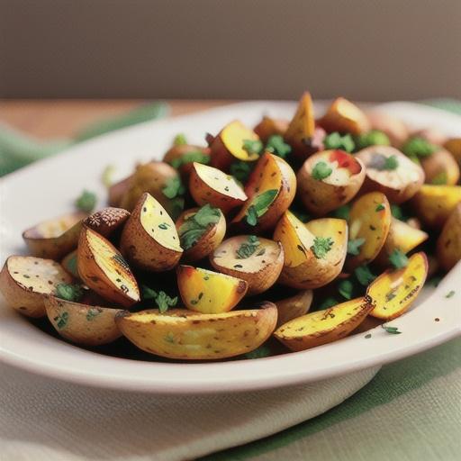 Za'atar Roasted Potatoes