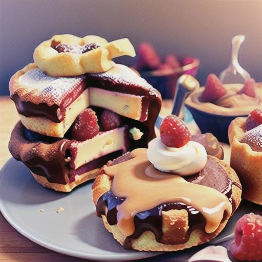 Pie maker raspberry and Nutella scrolls recipe