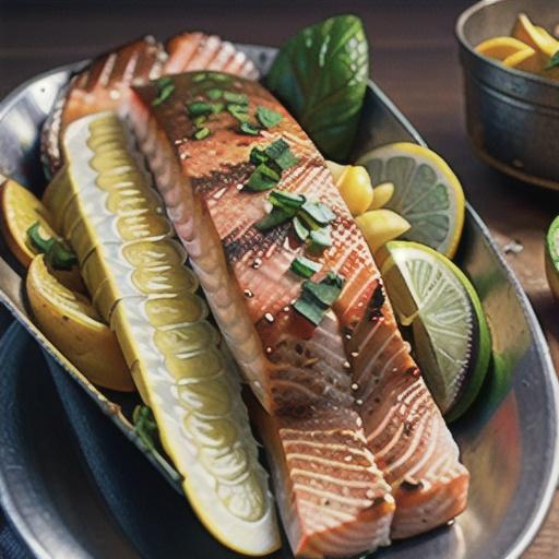 Baked Salmon in a Foil Packet