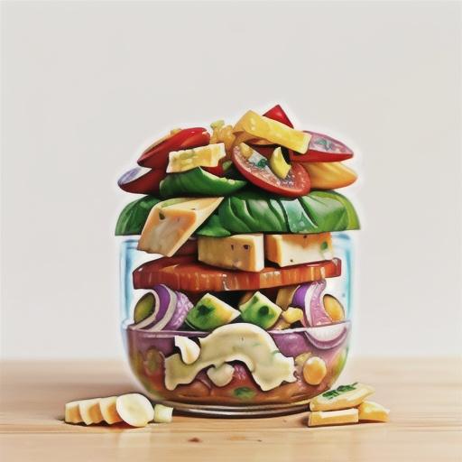 Mixed Fruit and Cheese Salad