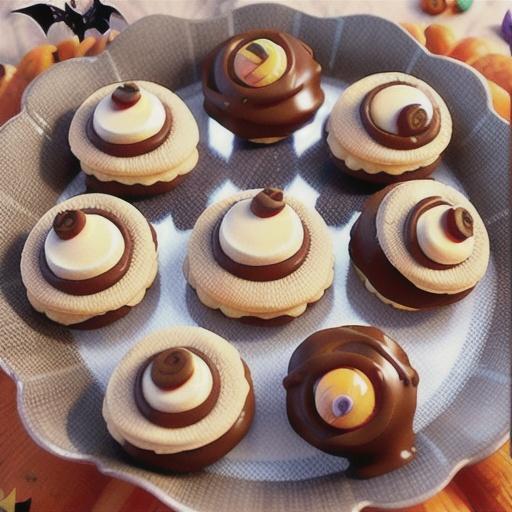 Chunky Halloween Candy Cookies