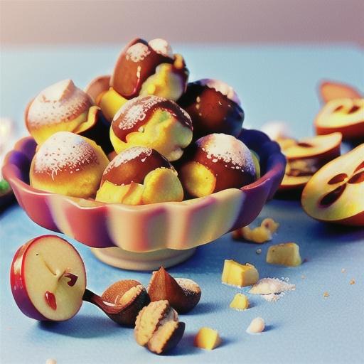 Apple crumble bliss balls