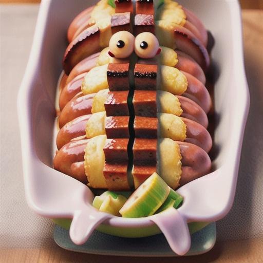 Sausage and apple meat loaf