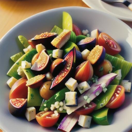 Fig and Gorgonzola Israeli Couscous Salad