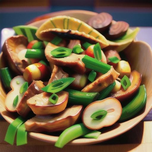 Ginger Pork and Vegetable Stir-fry