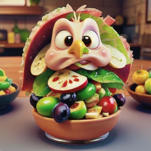 Chicken Salad with Grapes and Apples