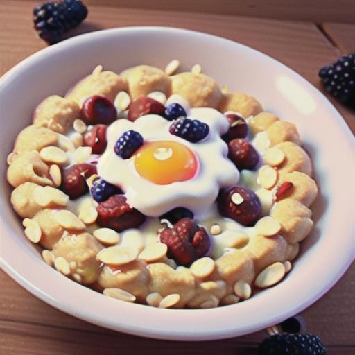 Blackberry Pie Oatmeal