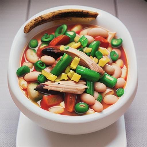 Slow Cooker Shredded Chicken Chili