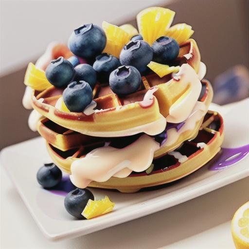 Belgian Sugared Dessert Waffles