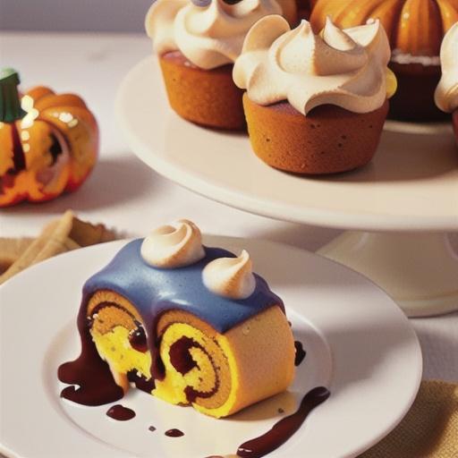 Bourbon Vanilla Pumpkin Roll