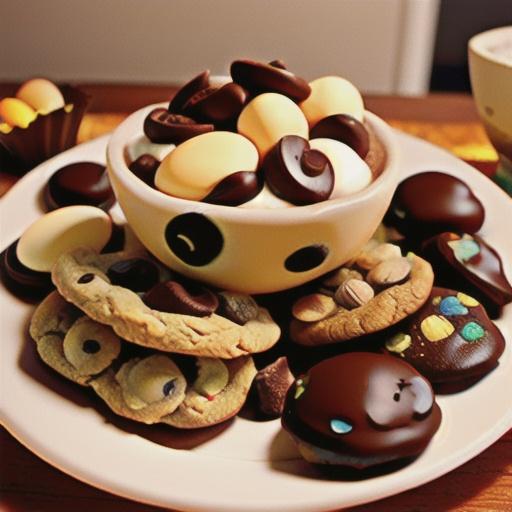 Gluten-Free Egg-free Oatmeal Chocolate Chip and Raisin Cookies