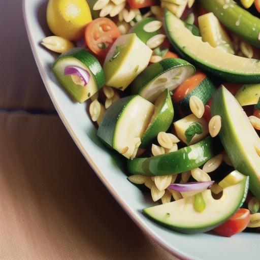 Lemon Orzo Primavera