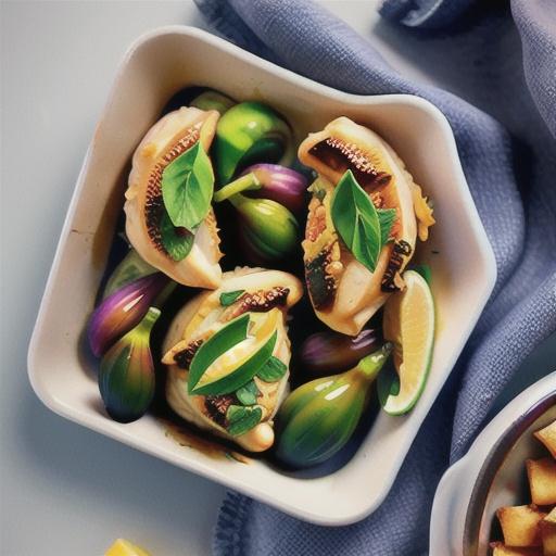 5-ingredient chicken and fig wellingtons recipe