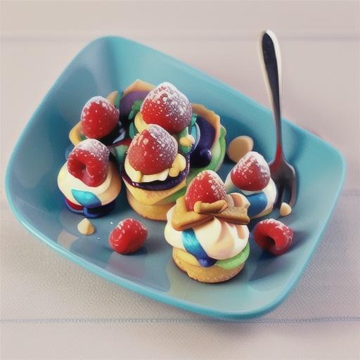 White chocolate raspberry shortcake