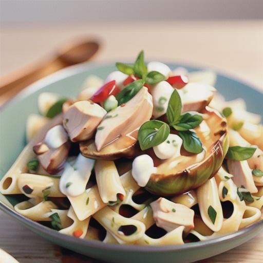Chicken-Artichoke Pasta with Herbs