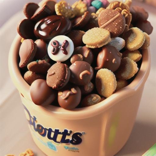 Chocolate Lover's Peanut Butter Snack Mix