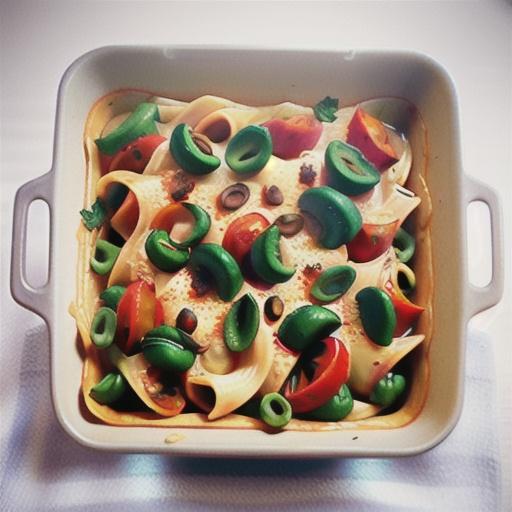 One-pan creamy vegan pasta bake recipe