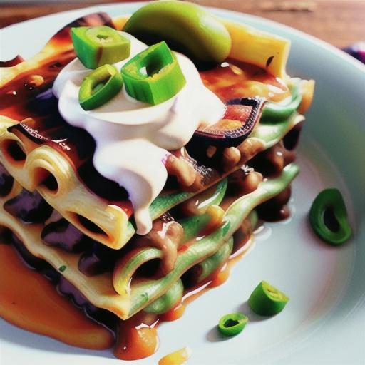 Mexican Lasagna Lite