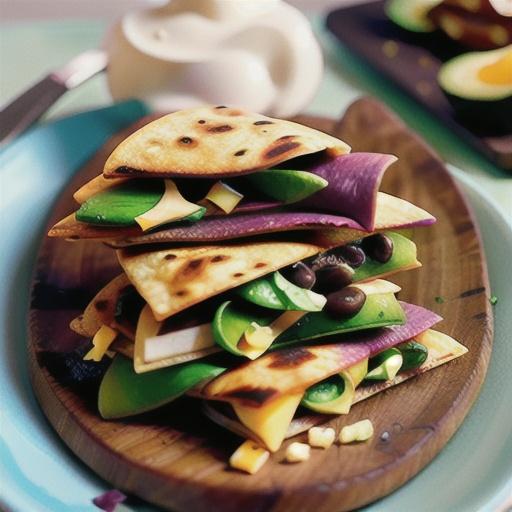 Easy Avocado and Black Bean Quesadillas