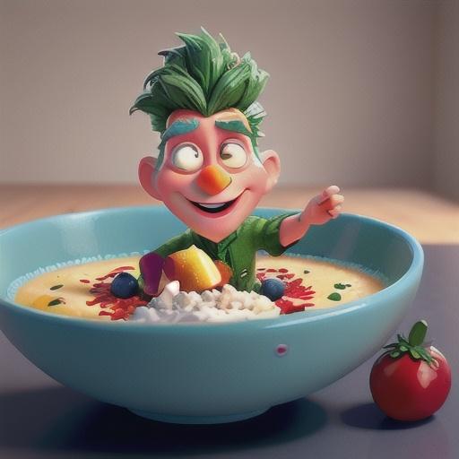 Snow Miser Smoothie Bowl