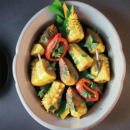 Slow-cooker pineapple and capsicum turkey