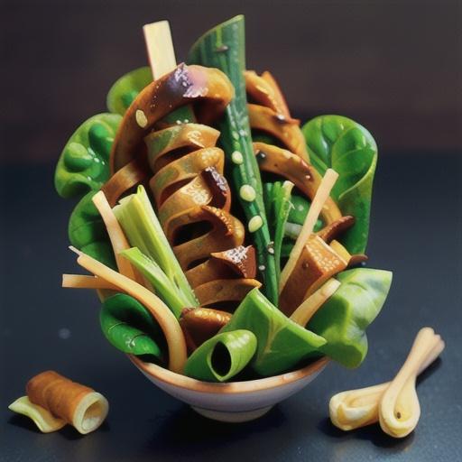 Crispy spring roll san choy bau recipe