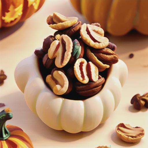 Pumpkin Spiced Walnuts