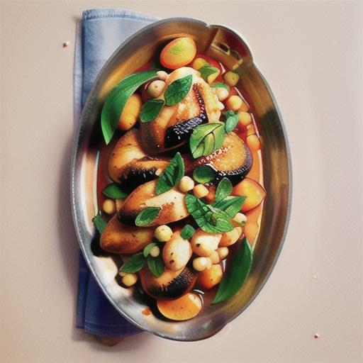 Apricot chicken and chickpea tagine recipe