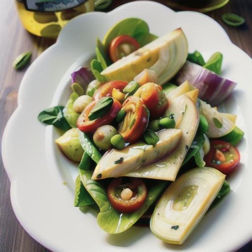 Oil-Poached Artichoke Heart Salad