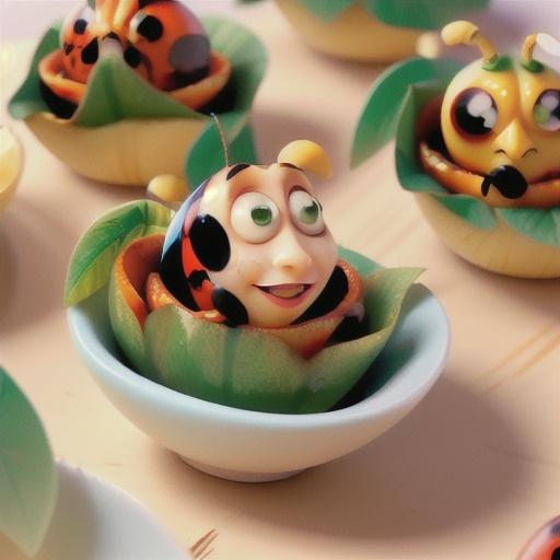 Ladybug Caprese Bites