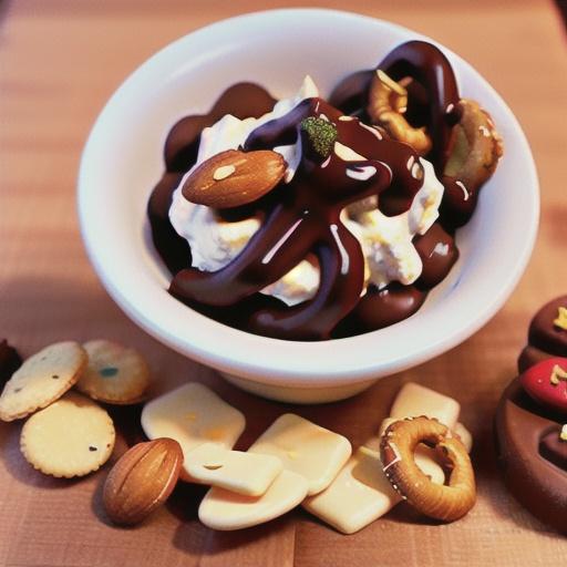 Chocolate Almond Ricotta Dip