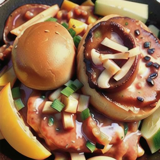 Skillet Burgers with Tomato Sauce