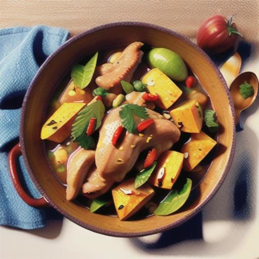 West African-Style Peanut Stew with Chicken