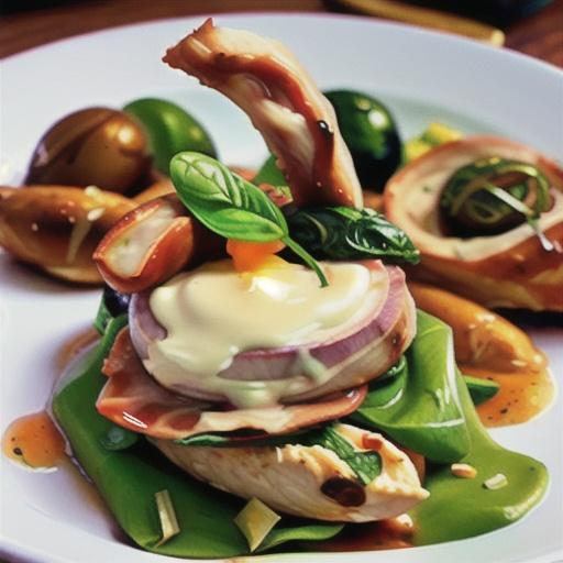 Crystal's Chicken Saltimbocca