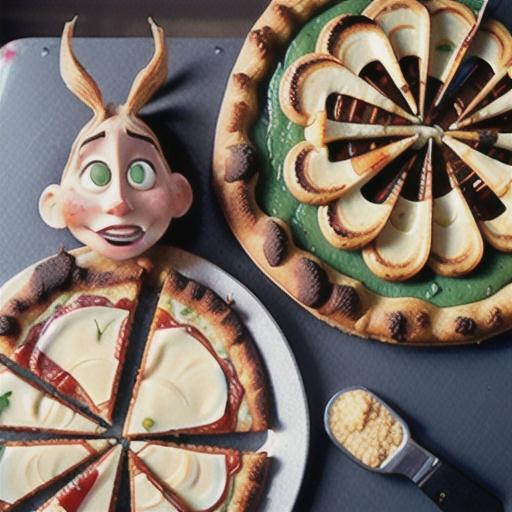 Grilled Cassava Flour Pizza Crust