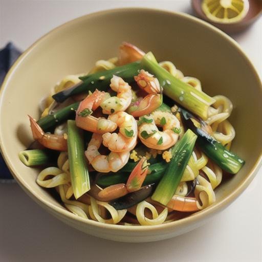 Prawn casarecce with lemon, chilli and corn pangrattato