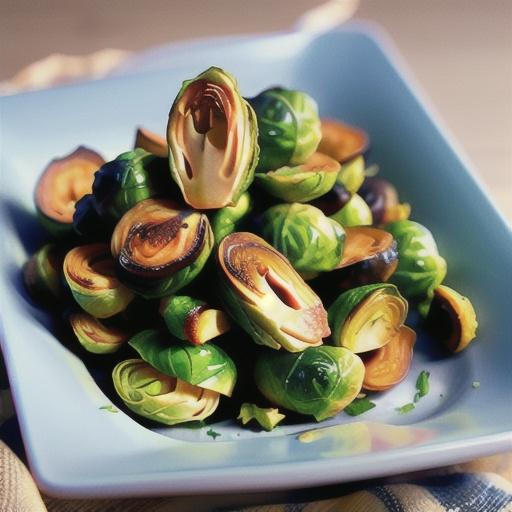 Easy Smashed Brussels Sprouts