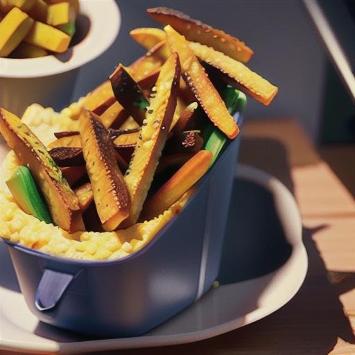 Air Fryer Polenta Fries