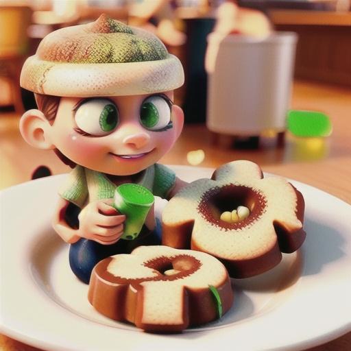 Cappuccino-Pistachio Shortbread