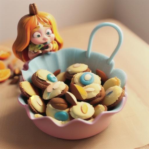 Glazed Orange-Almond Cookies