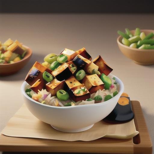 Fried Rice with Tofu