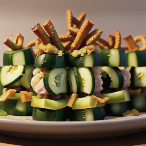 Cucumber Chicken Roll-ups