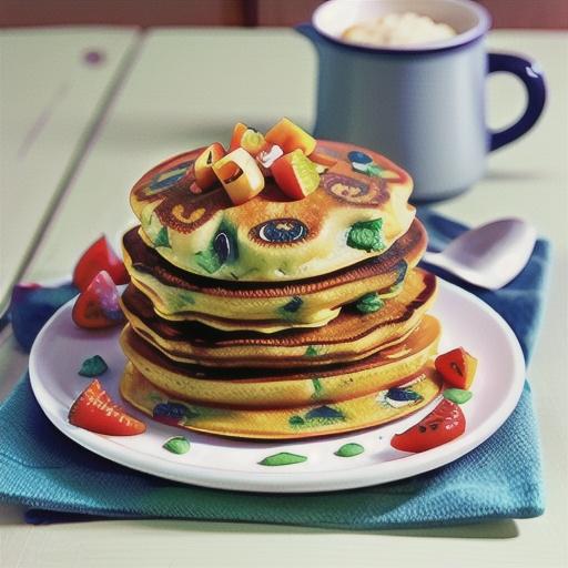 Leftover squash pancakes