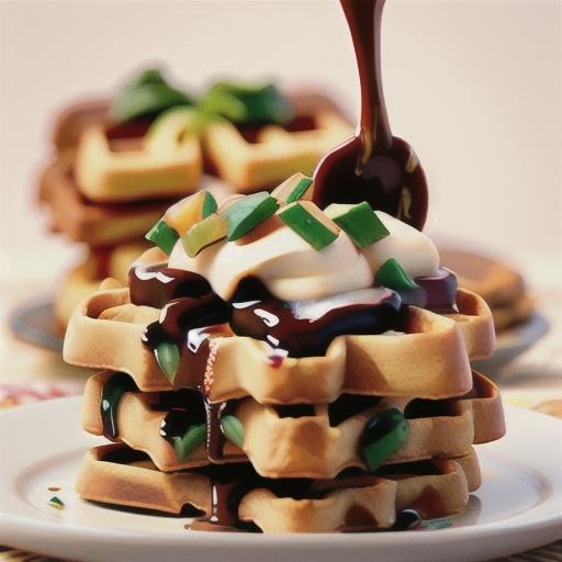 Peanut Butter Waffle Toast