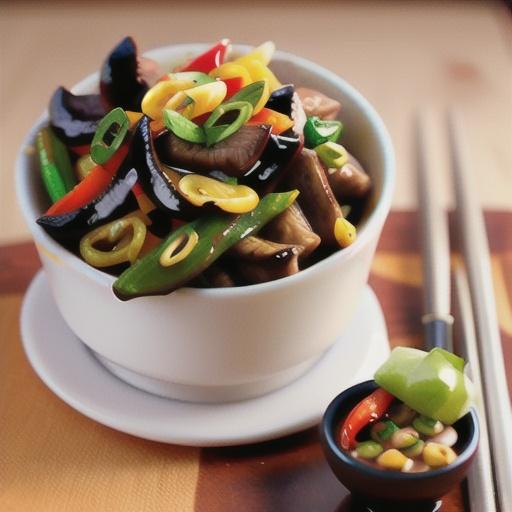 Beef in black bean sauce